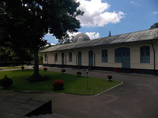 Sisi belakang utara bangunan Museum PETA di Bogor pada Maret 2024. / Northern rear side of the PETA Museum building in Bogor in March 2024.